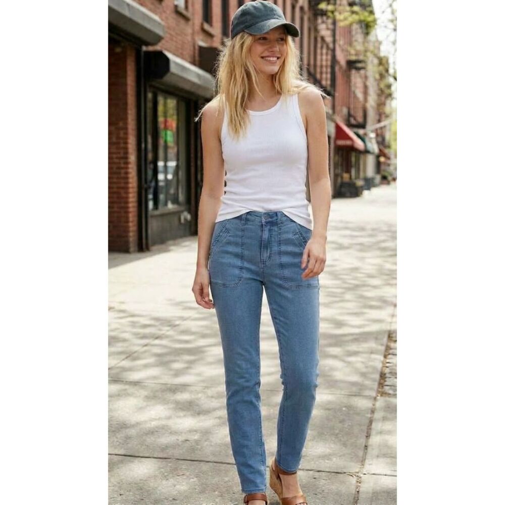 AE American Eagle Stretch Classic Skinny Jeans Women's Size 8